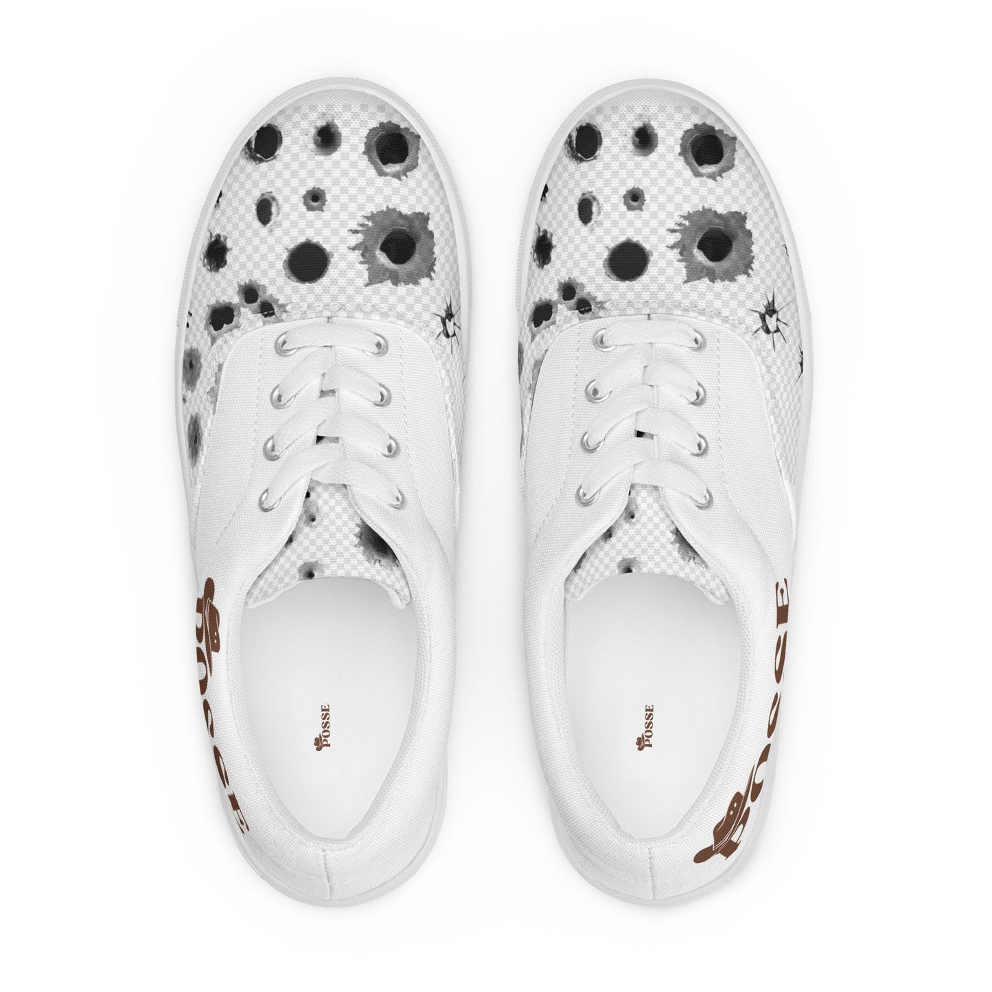 Men’s lace-up canvas shoes