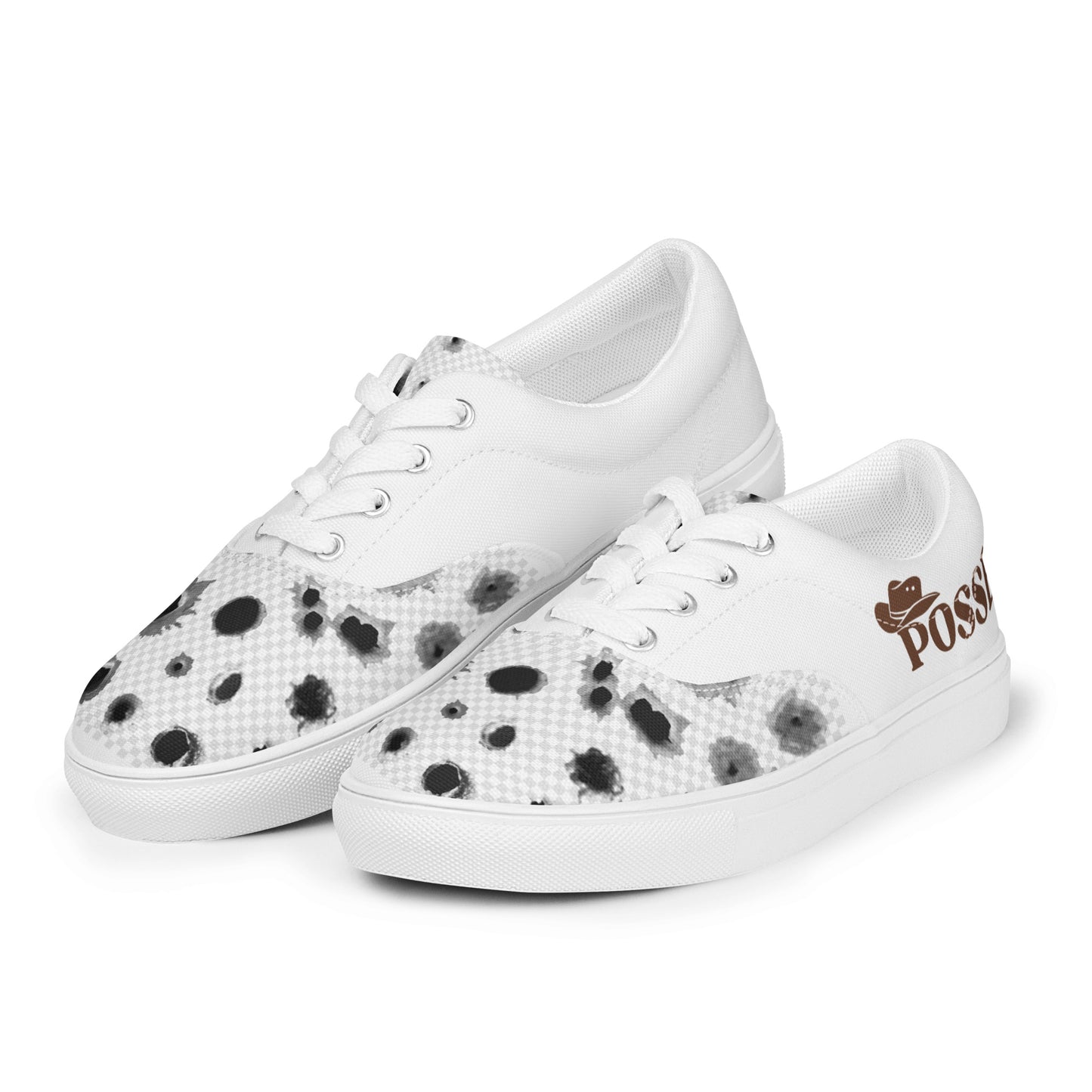 Men’s lace-up canvas shoes