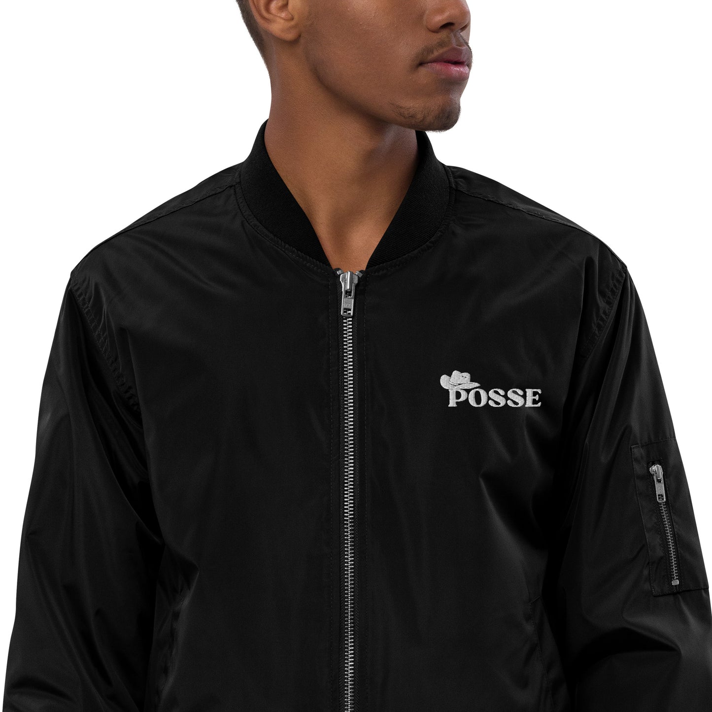 Premium recycled bomber jacket