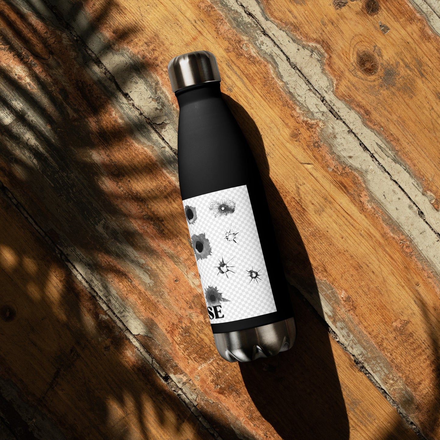 Stainless steel water bottle