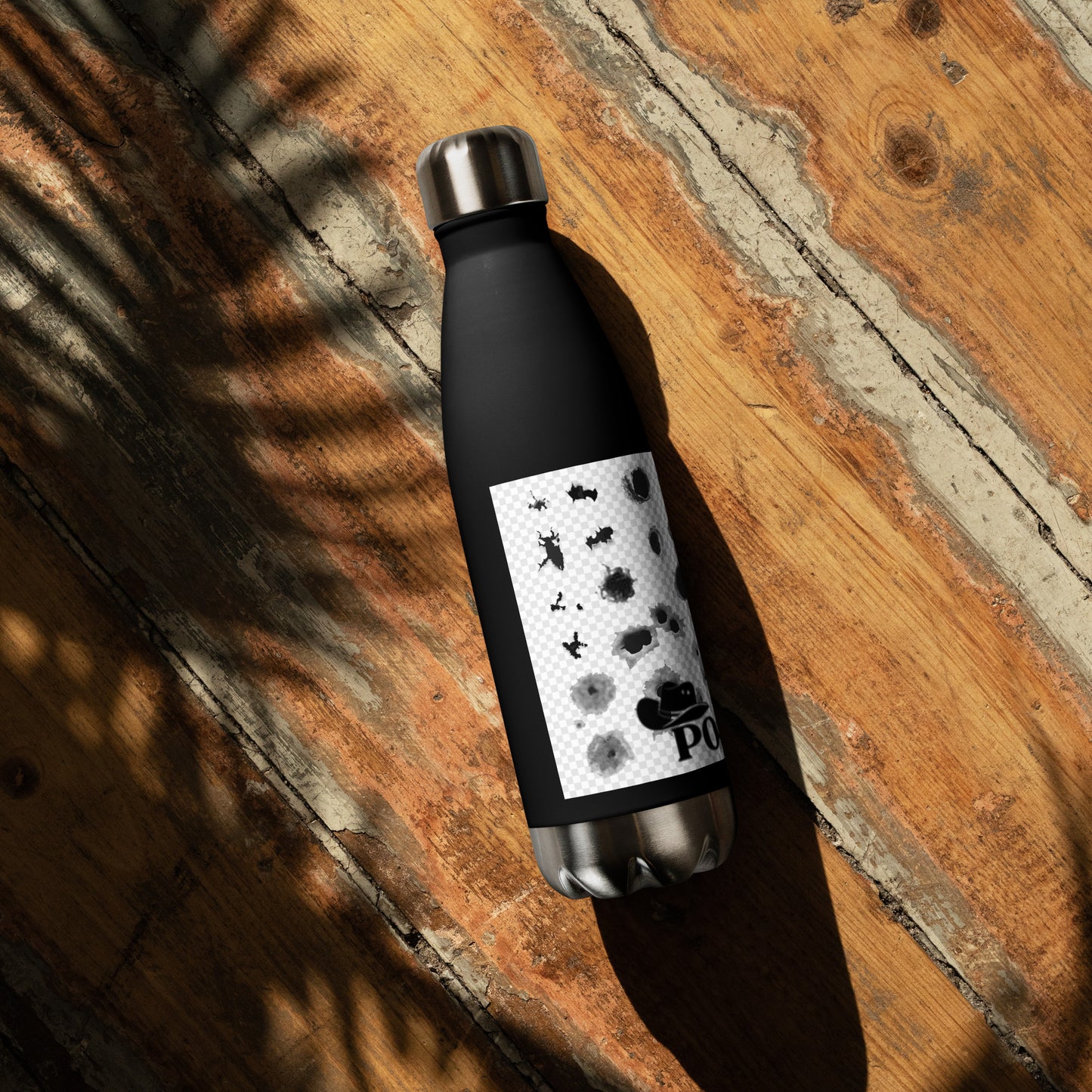 Stainless steel water bottle